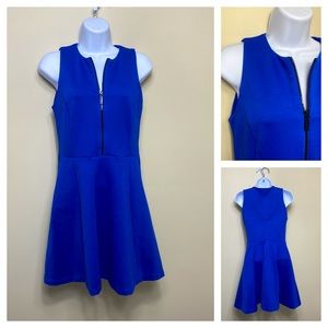 NWOT Michael Kors zipper mini skater dress